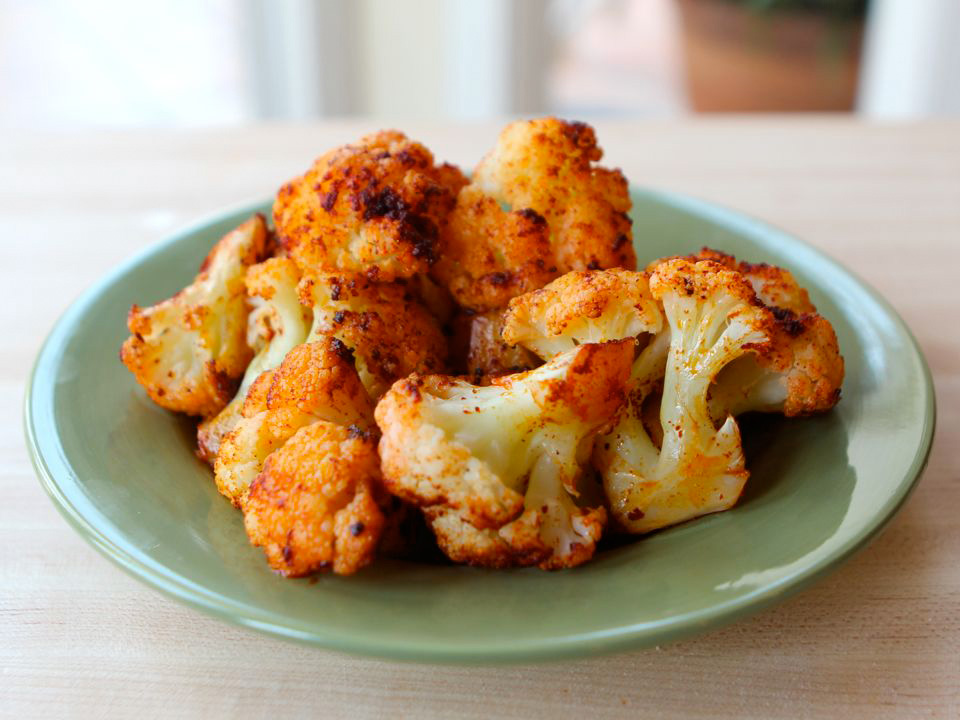 Air Fryer roasted cauliflower