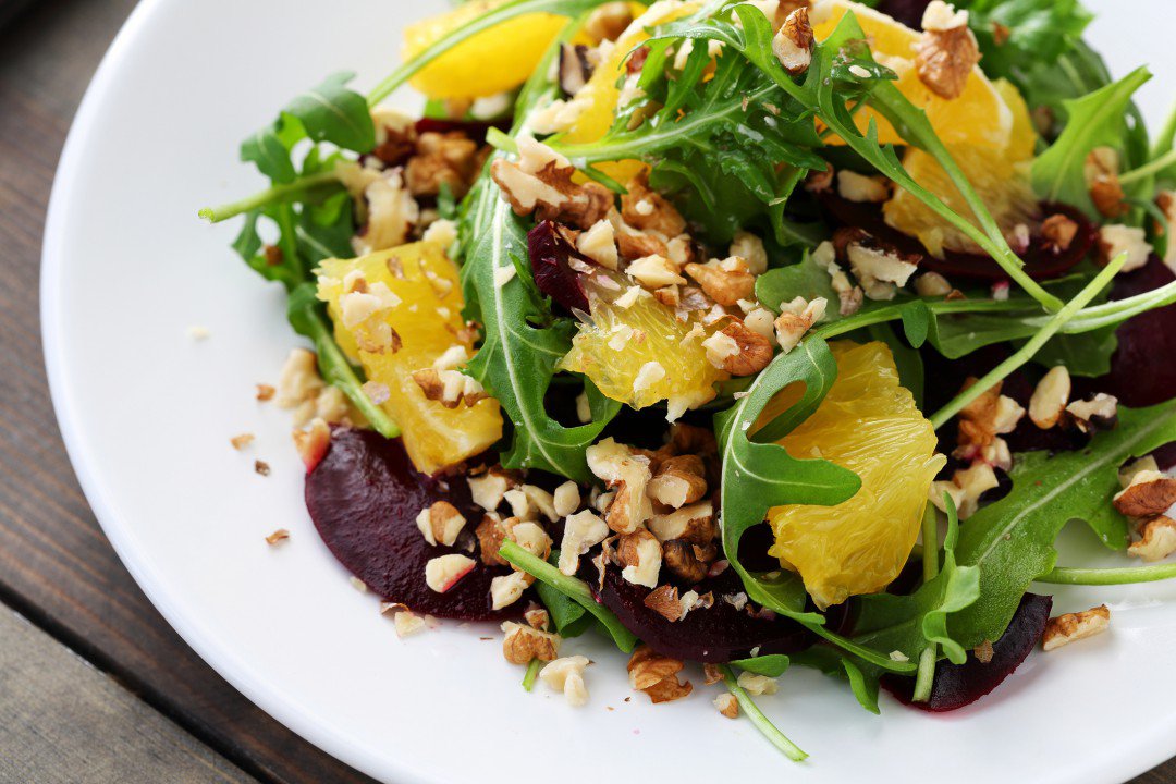 Roasted Beets with Oranges