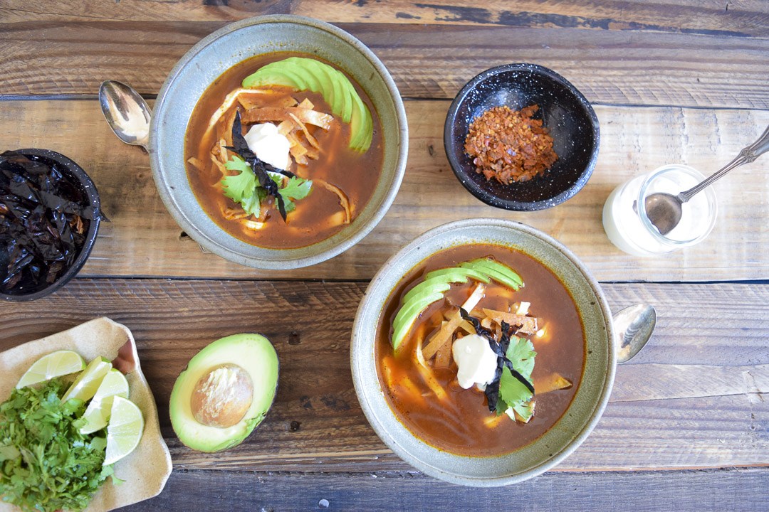 CrockPot Chicken Tortilla Soup