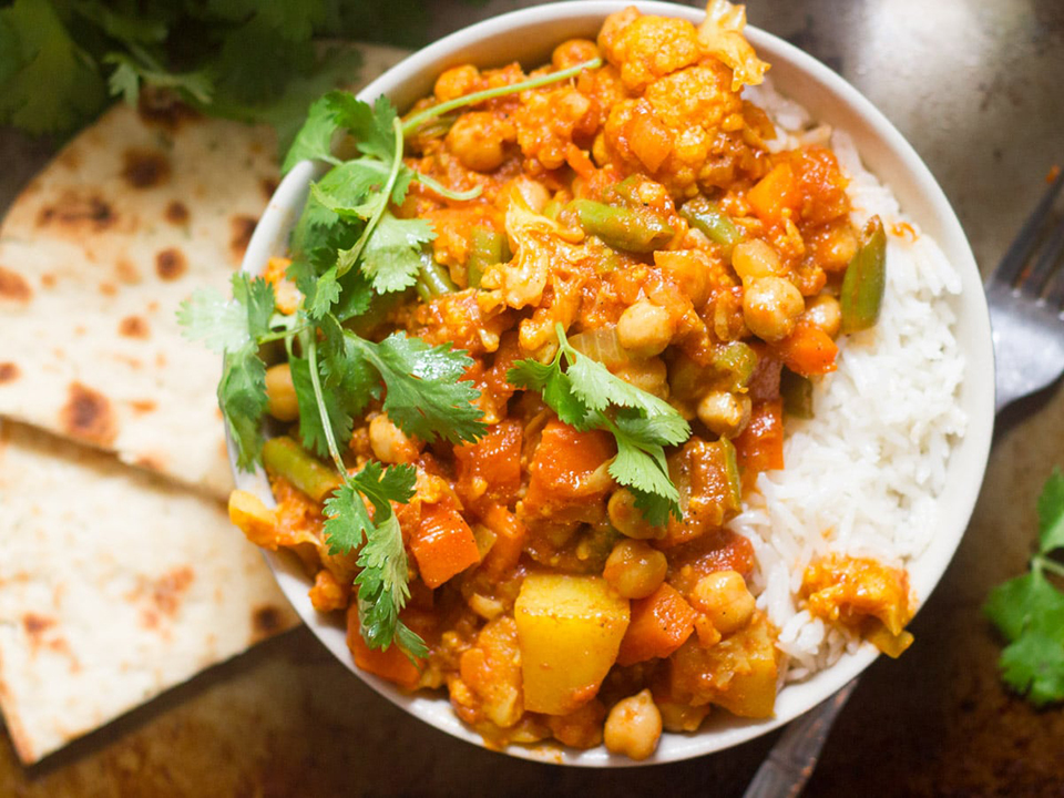 Easy CrockPot Veggie Curry